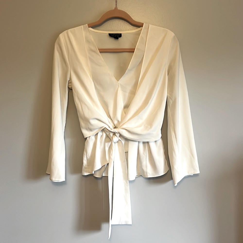 Top shop size 2 shirt